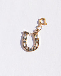 Lucky Luxe Horseshoe Charm