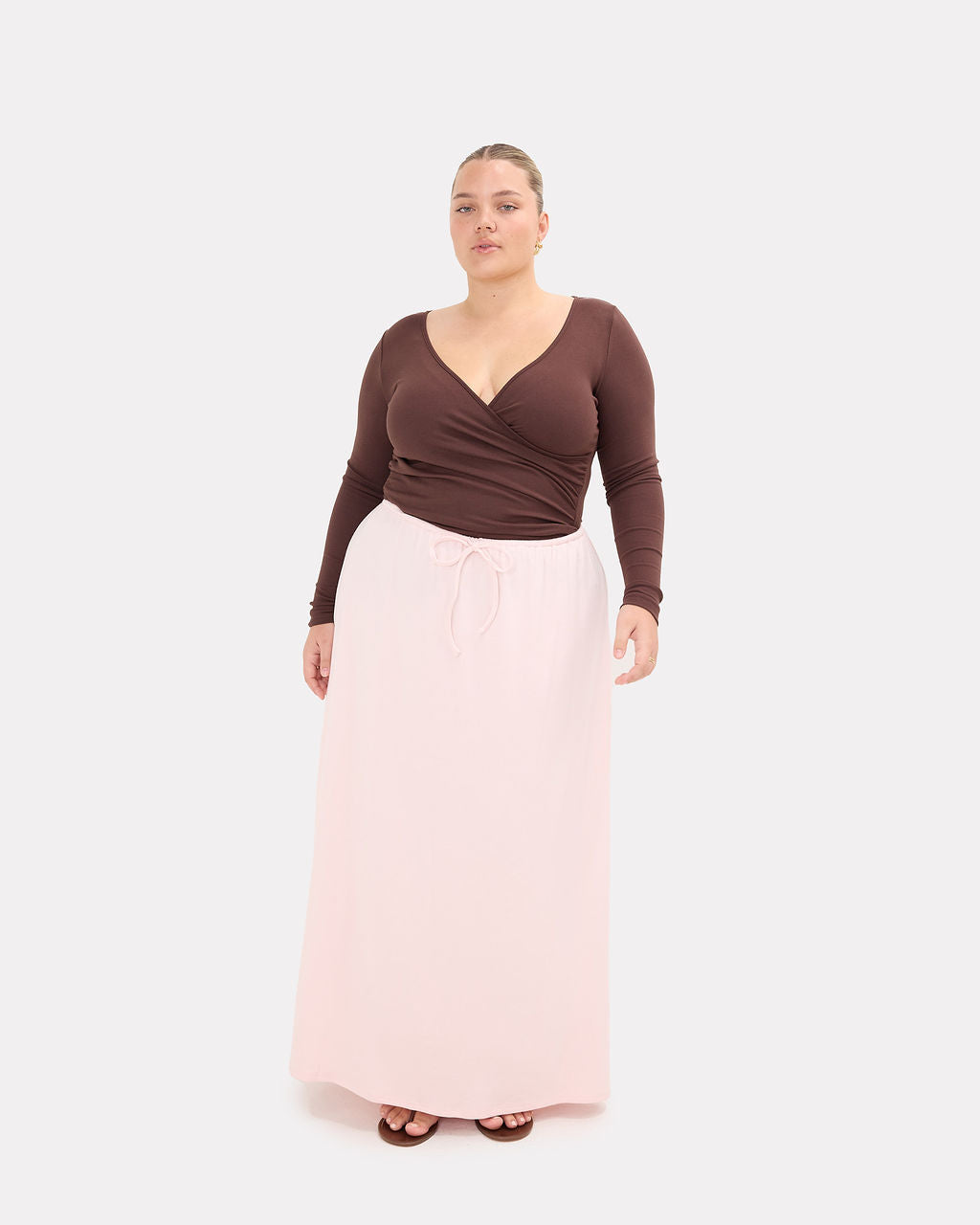 Mia Skirt in Pink | Maternity Friendly | The Lullaby Club