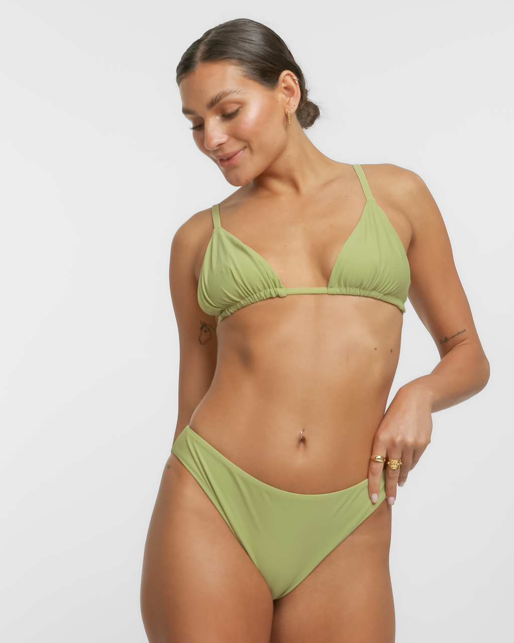 WAREHOUSE SALE | Milos Bikini Bottoms | Sage