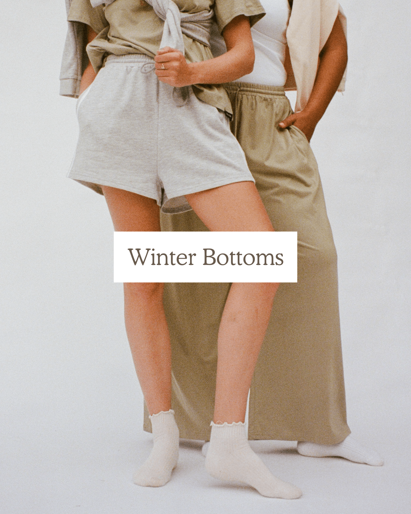 Warm knit lounge pants – soft, breathable winter-ready relaxed-fit trousers