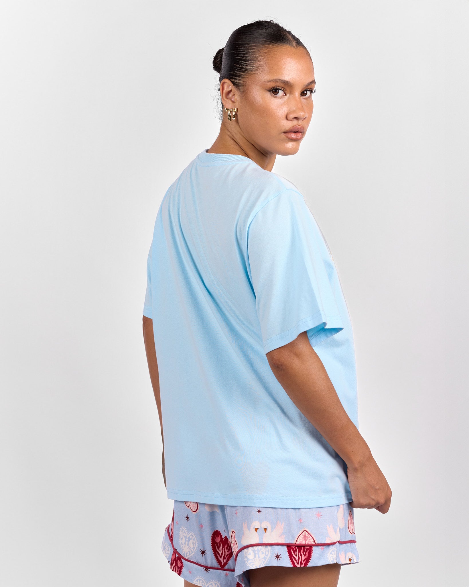 Essentials Tee in Morning Meadow | Breastfeeding Friendly Women's