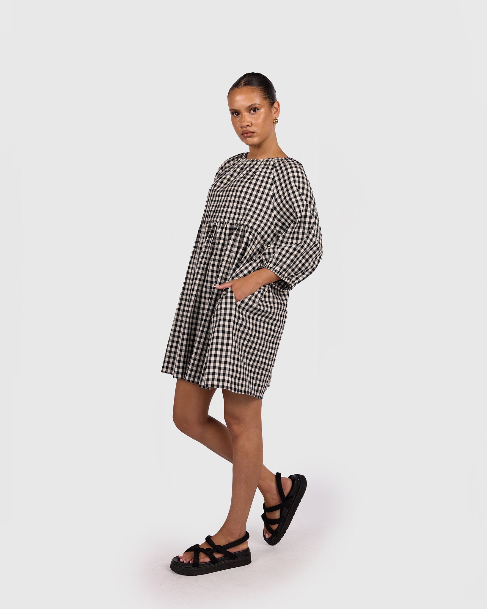 Florence Mini Dress | Oversized Comfort, Pregnancy & Nursing