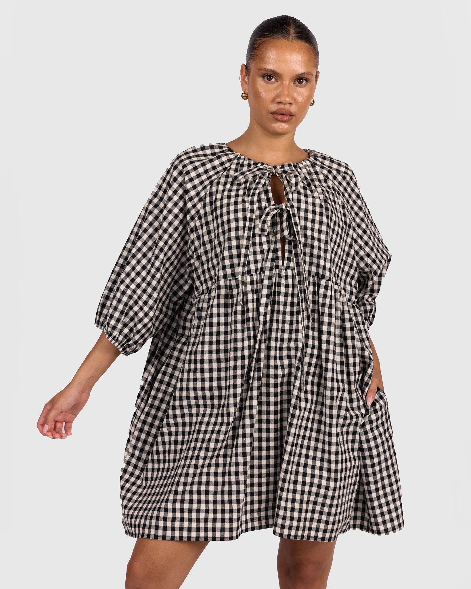 Florence Mini Dress | Oversized Comfort, Pregnancy & Nursing
