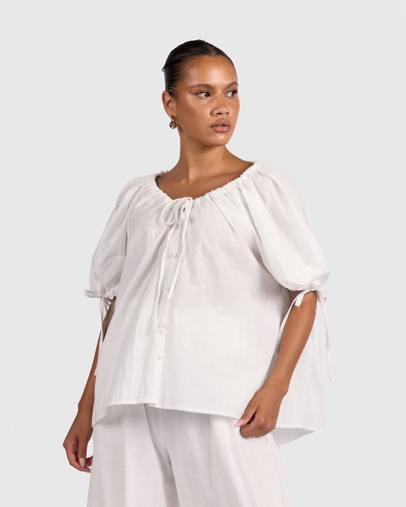 Harvey Top in White | Breastfeeding Friendly Women's Top AU Sizes Harvey Top in White | Breastfeeding Friendly Women's Top AU Sizes
