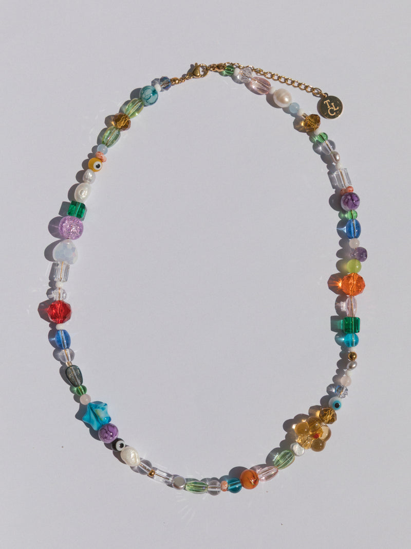 Rhea Beaded Necklace