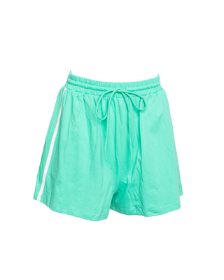 Essentials Shorts | Green & White