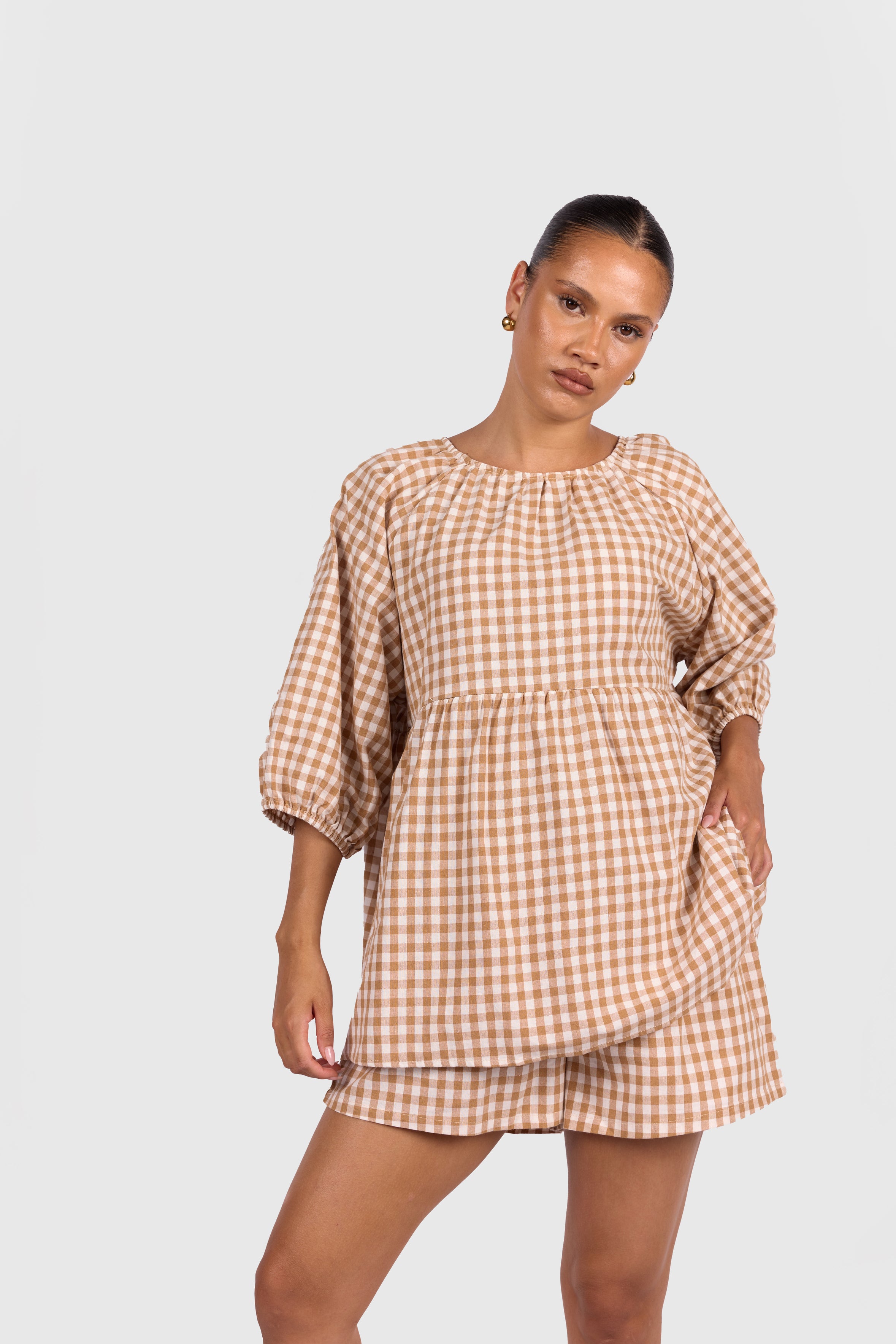 Florence Smock Top – Maternity & Breastfeeding Friendly, Plus Size