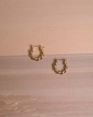 Mimi Hoop Earrings | Gold