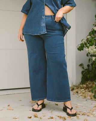 Lola Denim Jeans | Blue Denim