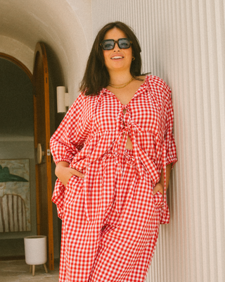 Florence Top | Red Gingham (PRE-ORDER)