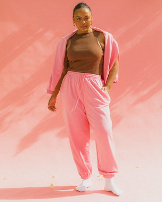 Essential Tracksuit Pants | Pink
