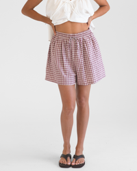Wine Gingham