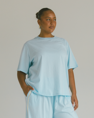 Essentials Tee | Light Blue