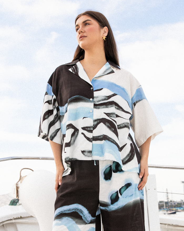 Lacey Shirt | Drift Tide