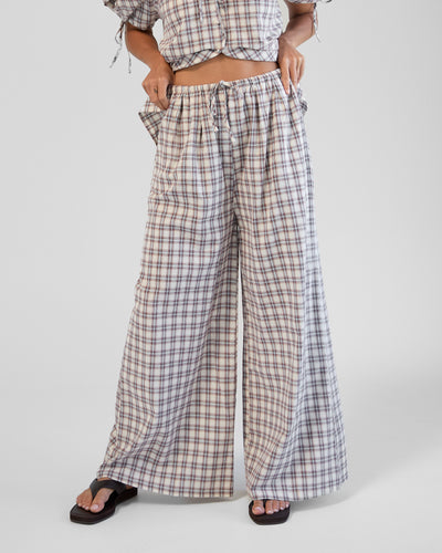Lola Pants | Seaside Gingham