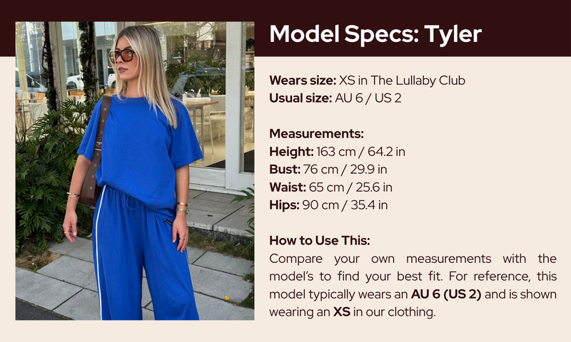 Model fit guide image