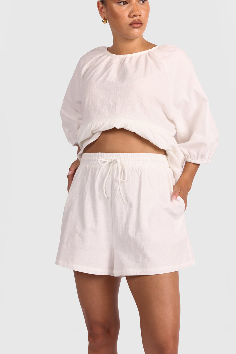 Matilda Shorts | White