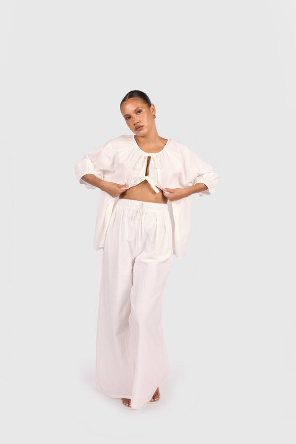 Posey Pants | White