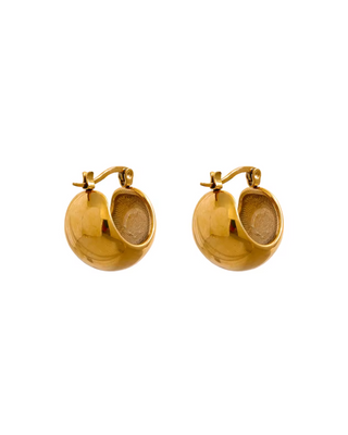 Ada Mini Hoop Earrings | Gold