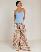 Butter Tank in Blue - Maternity Friendly Basics - The Lullaby Club