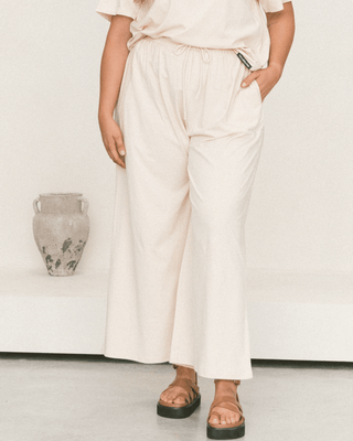 Essentials Pants | Beige