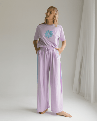 Essentials Pants | Purple & Blue