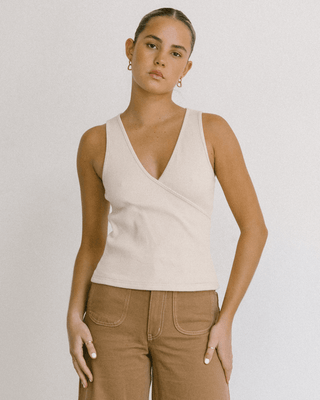 Essentials Tank | Beige