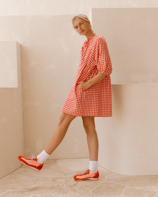 Florence Mini Dress | Red Gingham