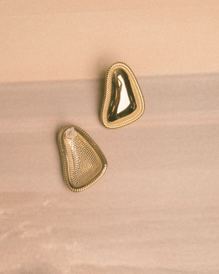 Golden Ripple Earrings