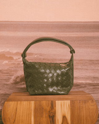 Lyric Bucket Bag | Moss