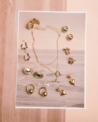 Mae Earrings | Gold