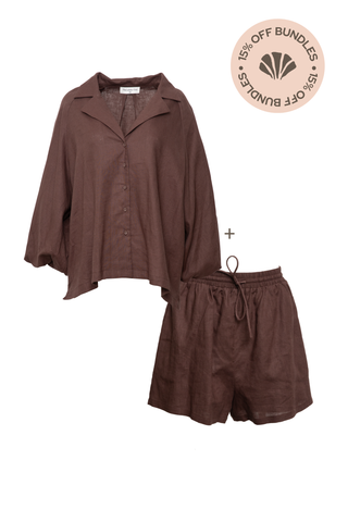 Matilda Shorts Bundle | Chocolate