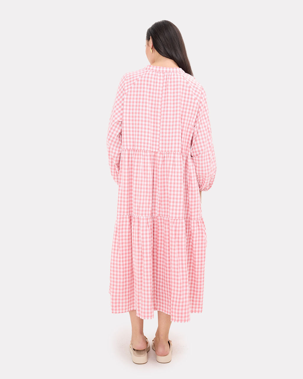 Maxi Avalon Smock Dress – Maternity & Breastfeeding Friendly, Plus