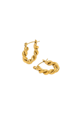 Mimi Hoop Earrings | Gold