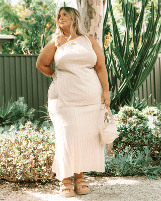 Parker Maxi Skirt | Beige