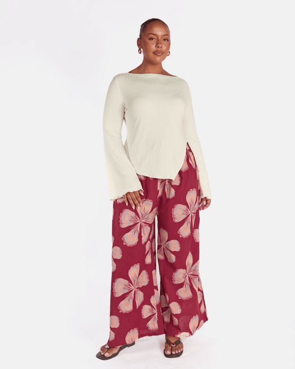 Posey Pants | Midnight Bloom