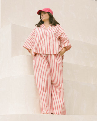 Posey Pants | Pink Stripe