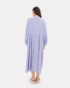 Ruby Maxi Dress in Purple Crepe - Size Inclusive AU6-26 - The Lullaby Club