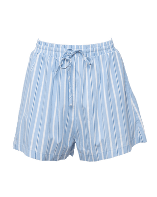 Sage Shorts | Blue Stripe