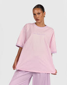 Slouchy Tee in Rosette - Hidden Breastfeeding Zipper - The Lullaby Club