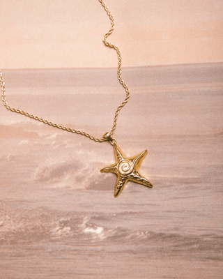 Starfish Necklace | Gold