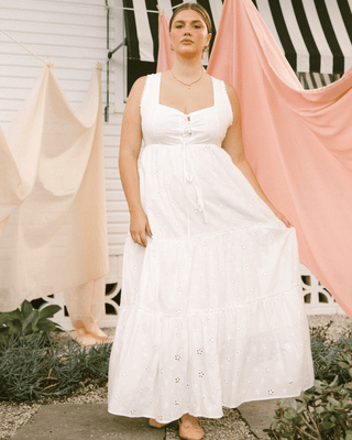 Wendy Maxi Dress | White