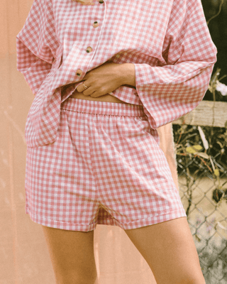 Women's Lounge Set | Candy Gingham