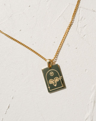 Zodiac Necklace | Aries