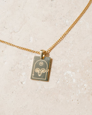 Zodiac Necklace | Aries