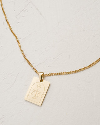 Zodiac Necklace | Libra