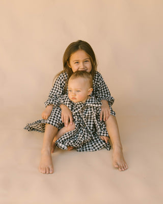 The Lullaby Club_Mini Avalon Smock Dress_Kids Long Sleeve Smock Dress