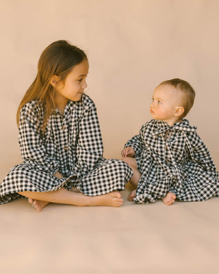 The Lullaby Club_Mini Avalon Smock Dress_Kids Long Sleeve Smock Dress