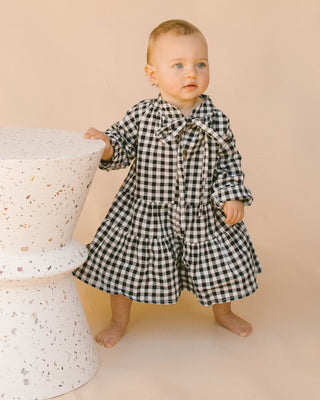 The Lullaby Club_Mini Avalon Smock Dress_Kids Long Sleeve Smock Dress