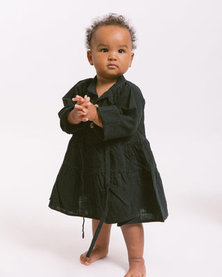 The Lullaby Club_Mini Avalon Smock Dress_Kids Long Sleeve Smock Dress